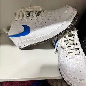 Nike Kids Sneakers White and Blue